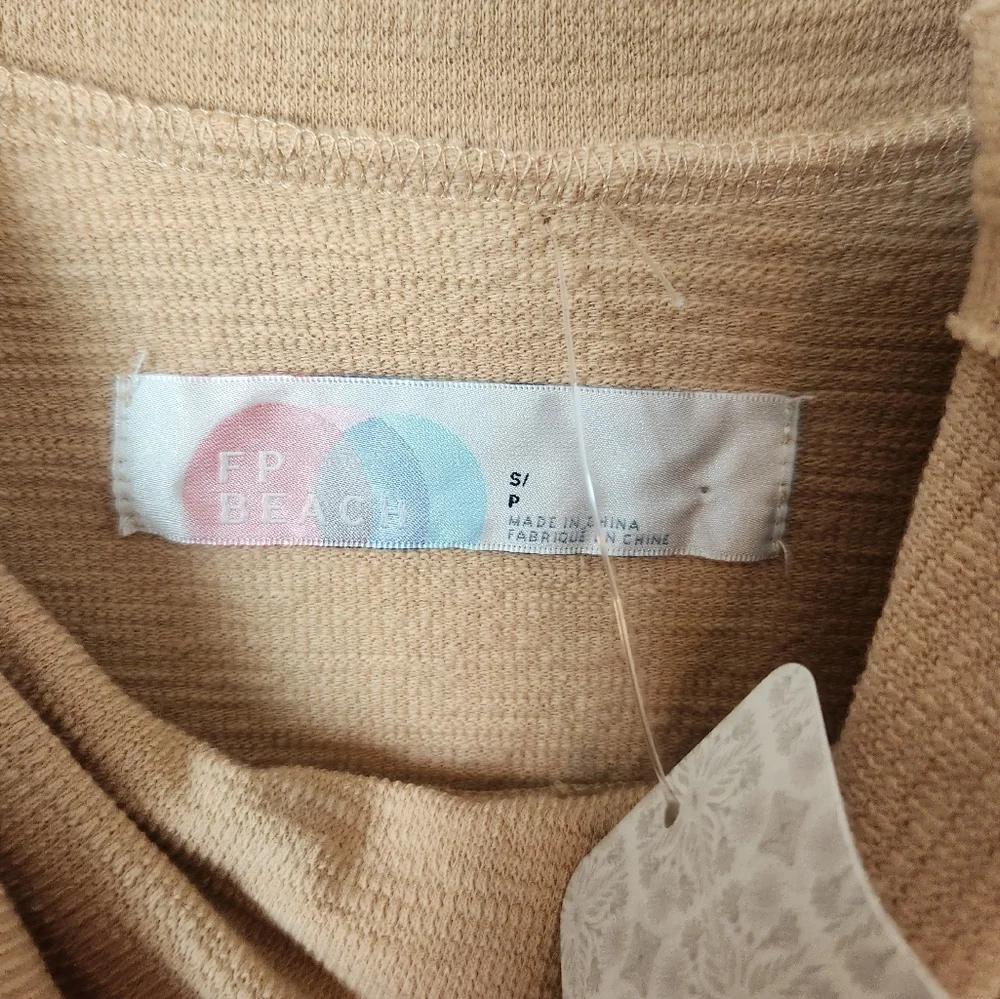 New Free People‎ Oakley Tunic In Wheat Small